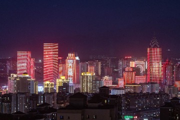 彩色城市——乌鲁木齐灯光秀（十）