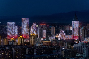 彩色城市——乌鲁木齐灯光秀（廿九）