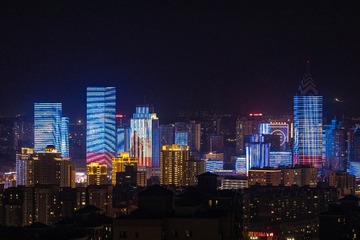 彩色城市——乌鲁木齐灯光秀（卅六）