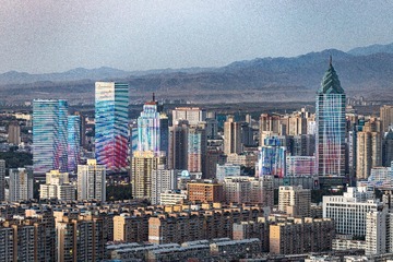彩色城市——乌鲁木齐灯光秀（十六）