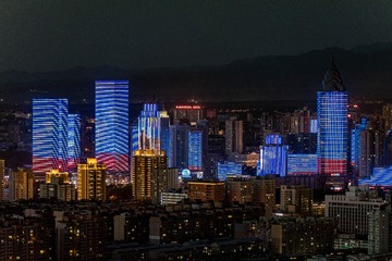 彩色城市——乌鲁木齐灯光秀（三十）