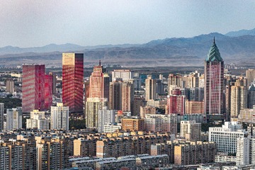 彩色城市——乌鲁木齐灯光秀）（六）