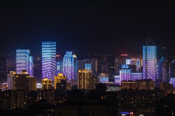 彩色城市——乌鲁木齐灯光秀（卅一）