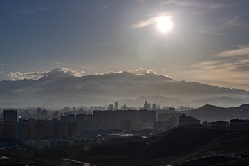 烟波浩渺的城市