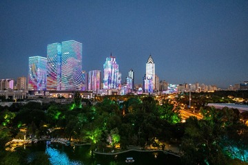 彩色城市——乌鲁木齐灯光秀（廿二）