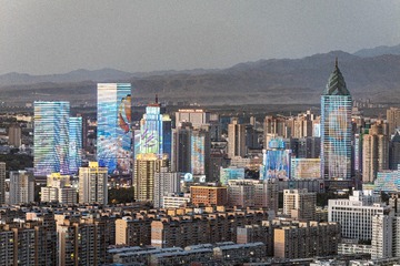 彩色城市——乌鲁木齐灯光秀（廿六）