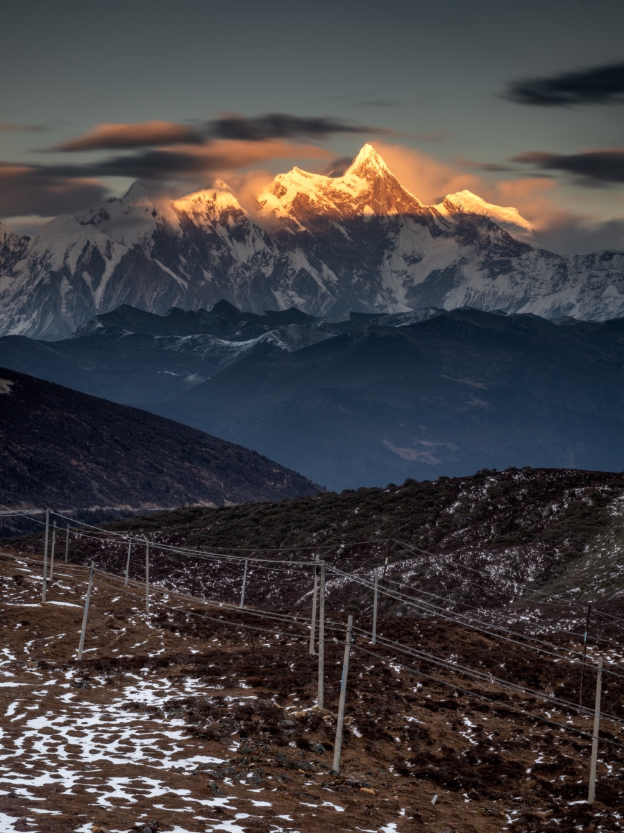 西藏林芝南迦巴瓦峰
