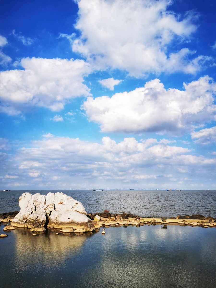 上海宝山长江口