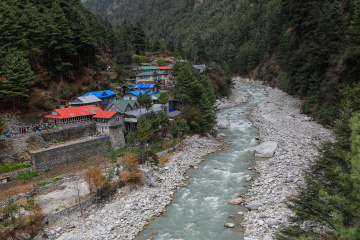 尼泊尔，夏尔巴人村庄