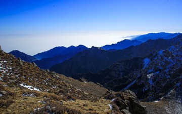贺兰山的冬天