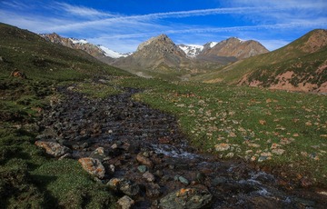雪山融水，滋养了一方热土