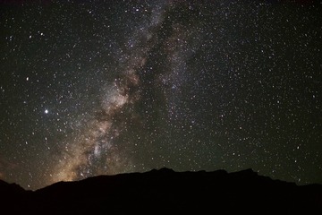 祁连山银河