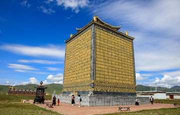甘南宁玛寺藏经阁