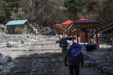 EBC路上，那些徒步者，用脚步丈量山河