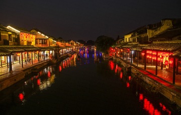 梦里水乡，夜色江南