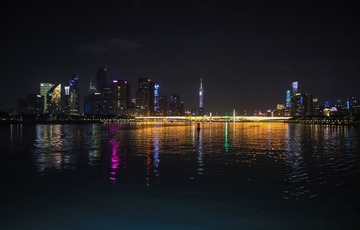 珠江夜色