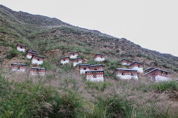 拉卜楞寺的静修者小屋