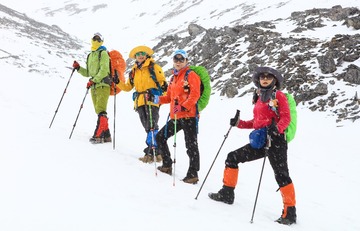 雪山印象之飒爽英姿