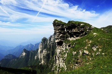 弥漫秦岭