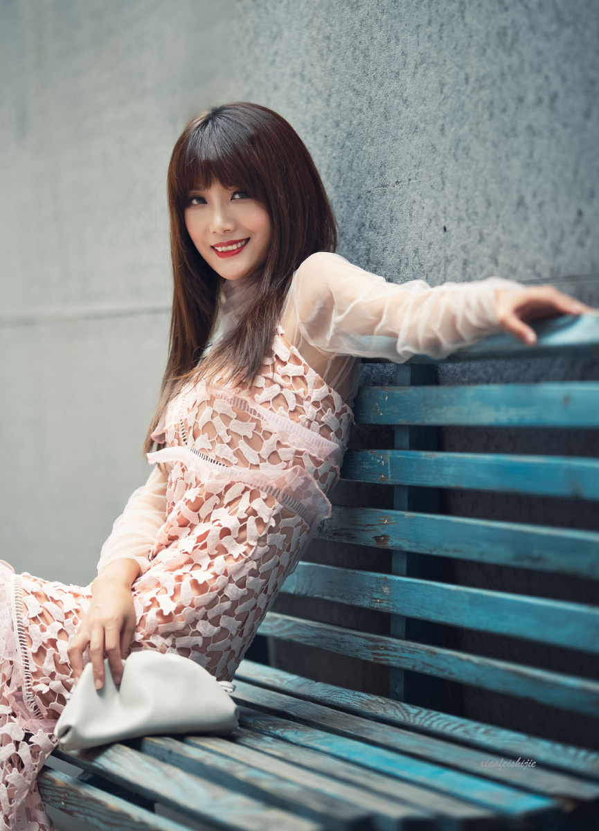 大都会街拍,出镜雪儿