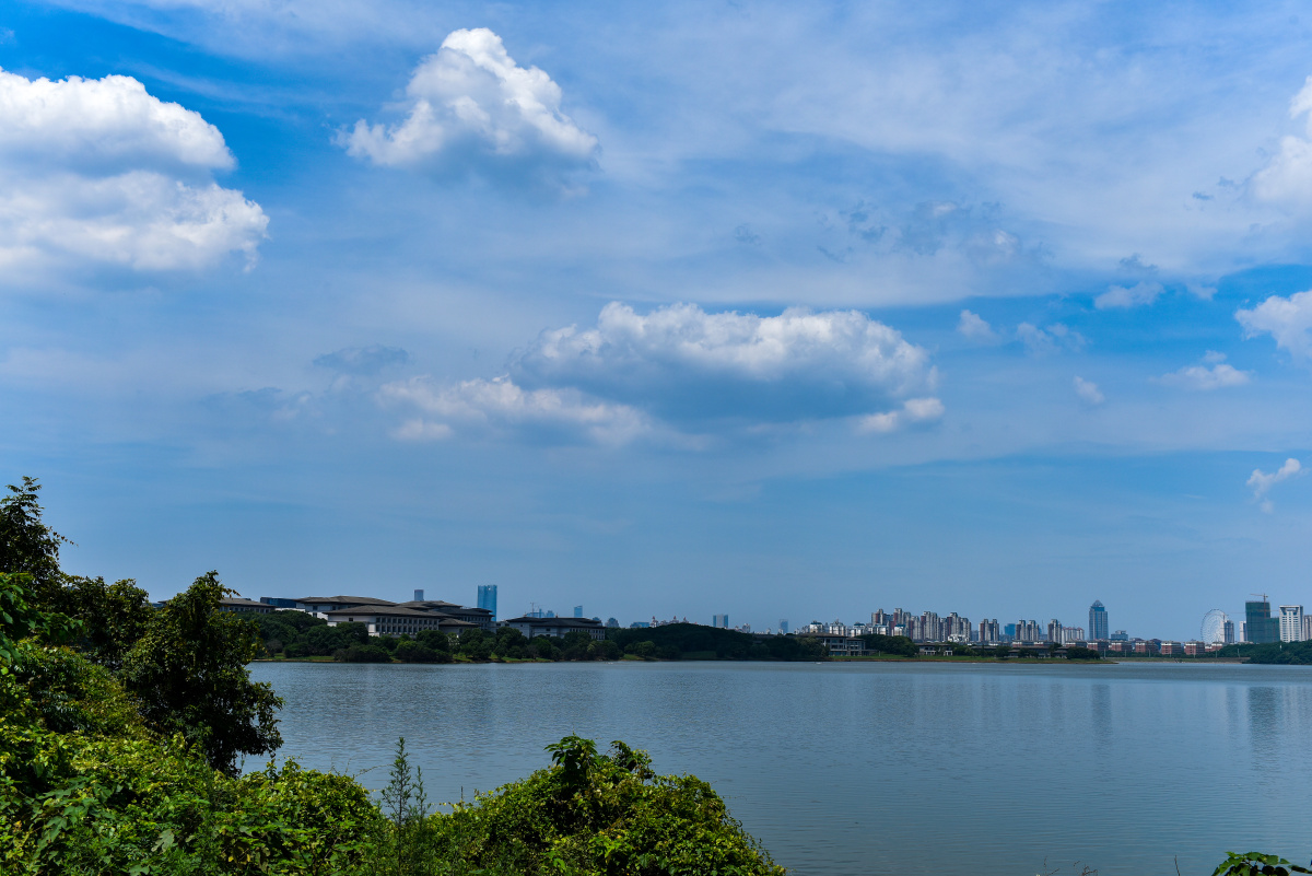 南昌城市风光前湖