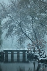 雪下桥