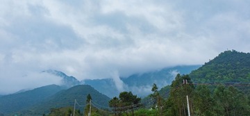 云雾缭绕中的北岭山  # 3 #