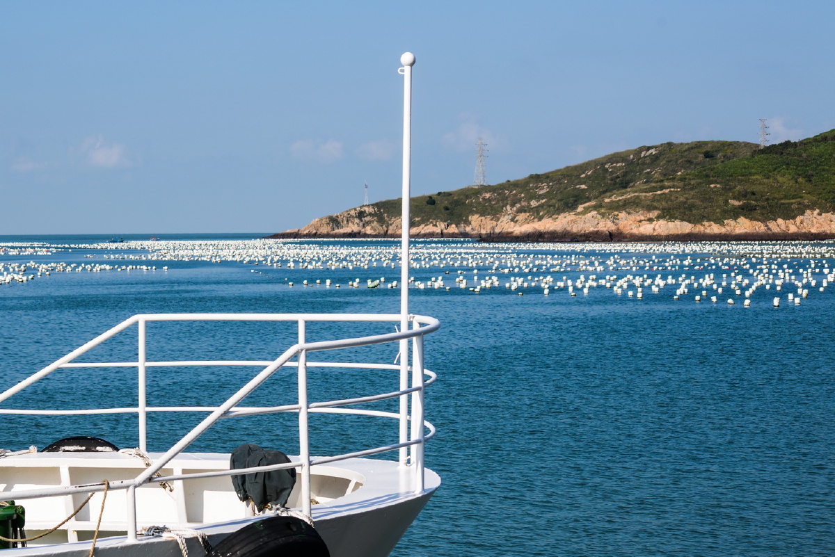 浙江嵊泗县的绿华岛