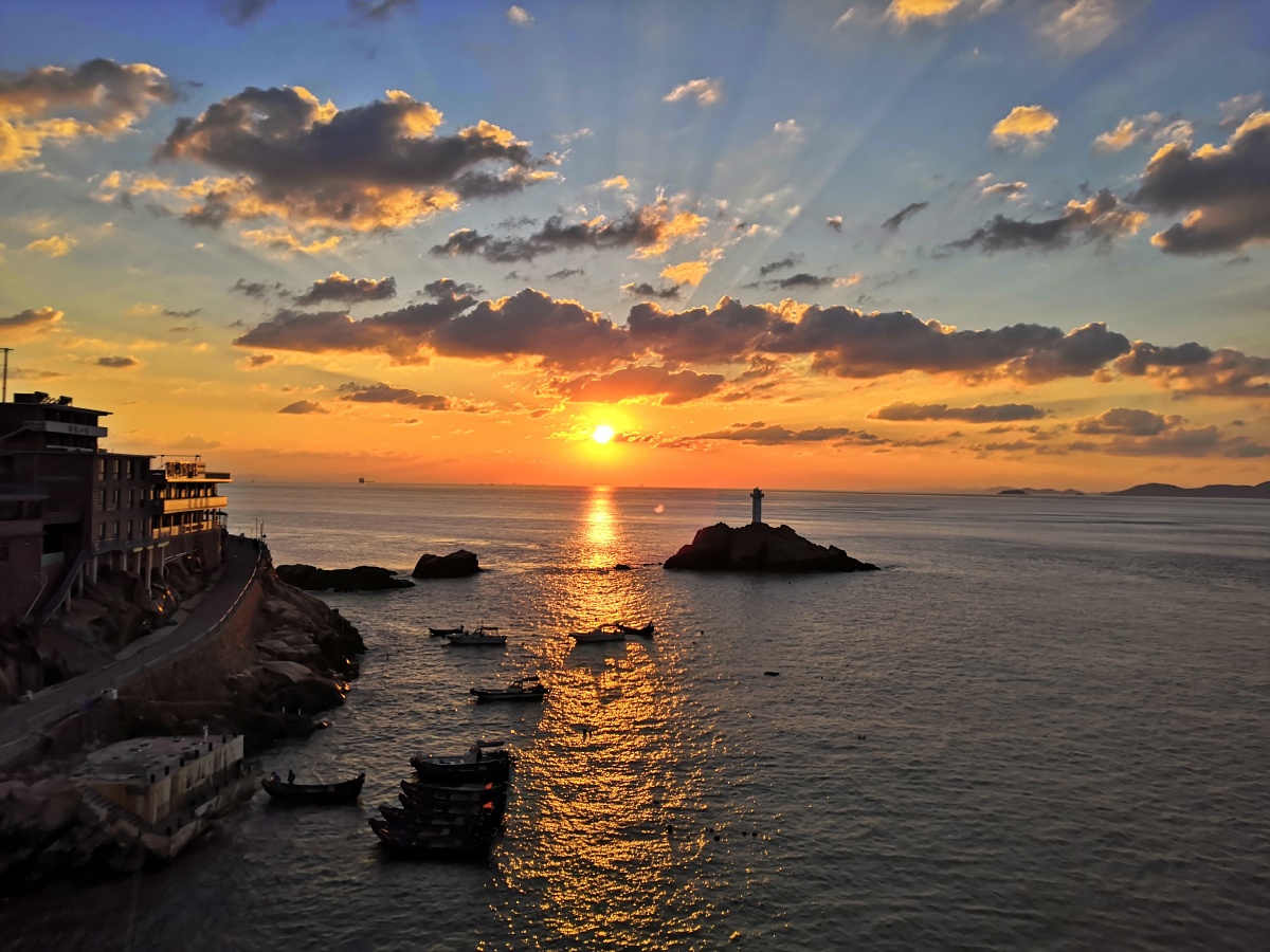 东极岛日落 - 幻海航行 - 图虫