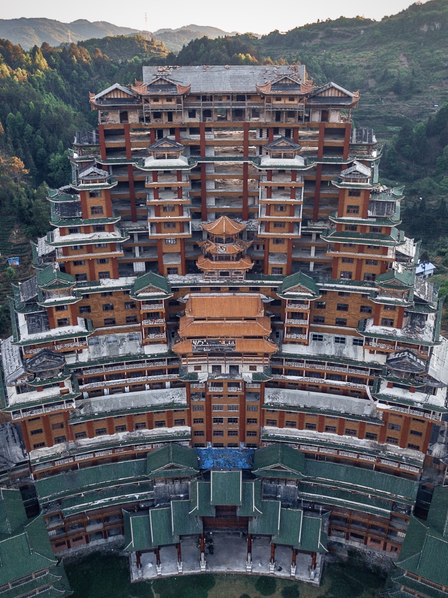 贵州怪楼水司楼