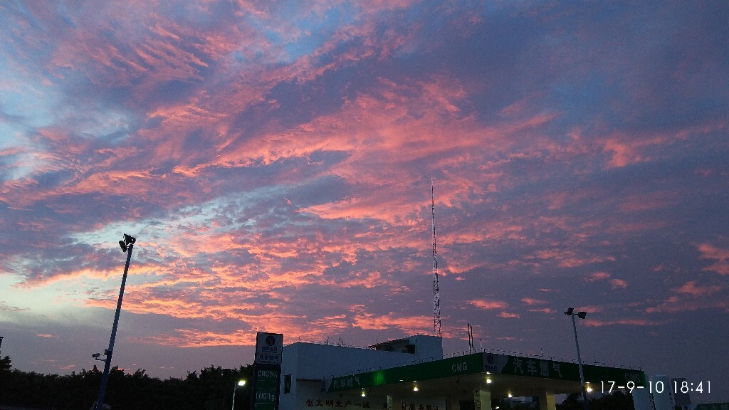 醉美落霞