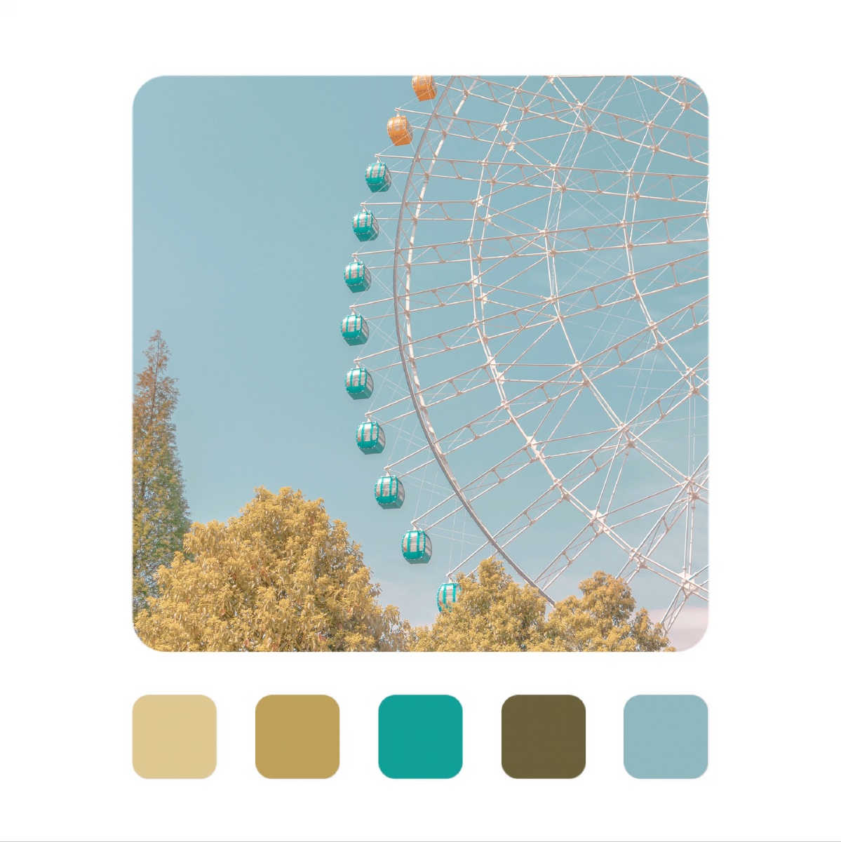 马卡龙色系配色. - youchenc - 图虫