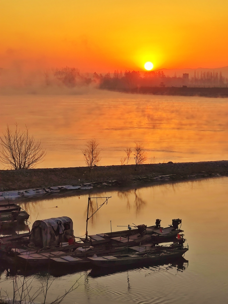 新年的第一缕曙光