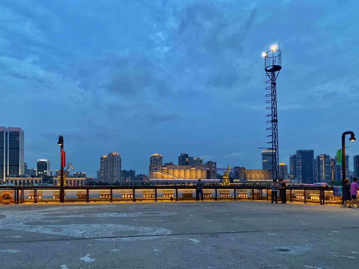 杨浦滨江风光