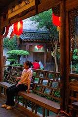 美人靠-宏村居善堂