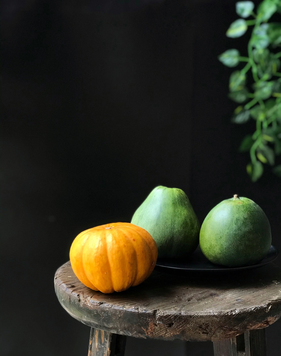 小南瓜与绿宝石甜瓜