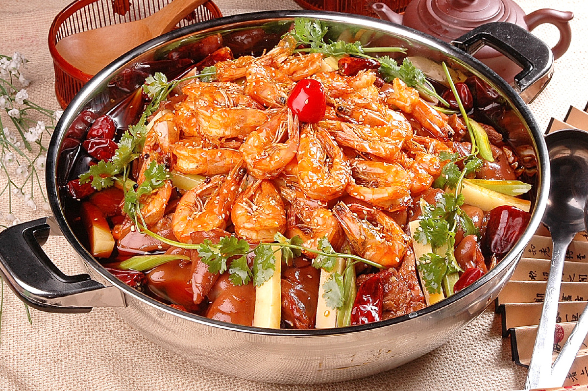 干锅猪蹄虾 - 唐唐风 - 图虫