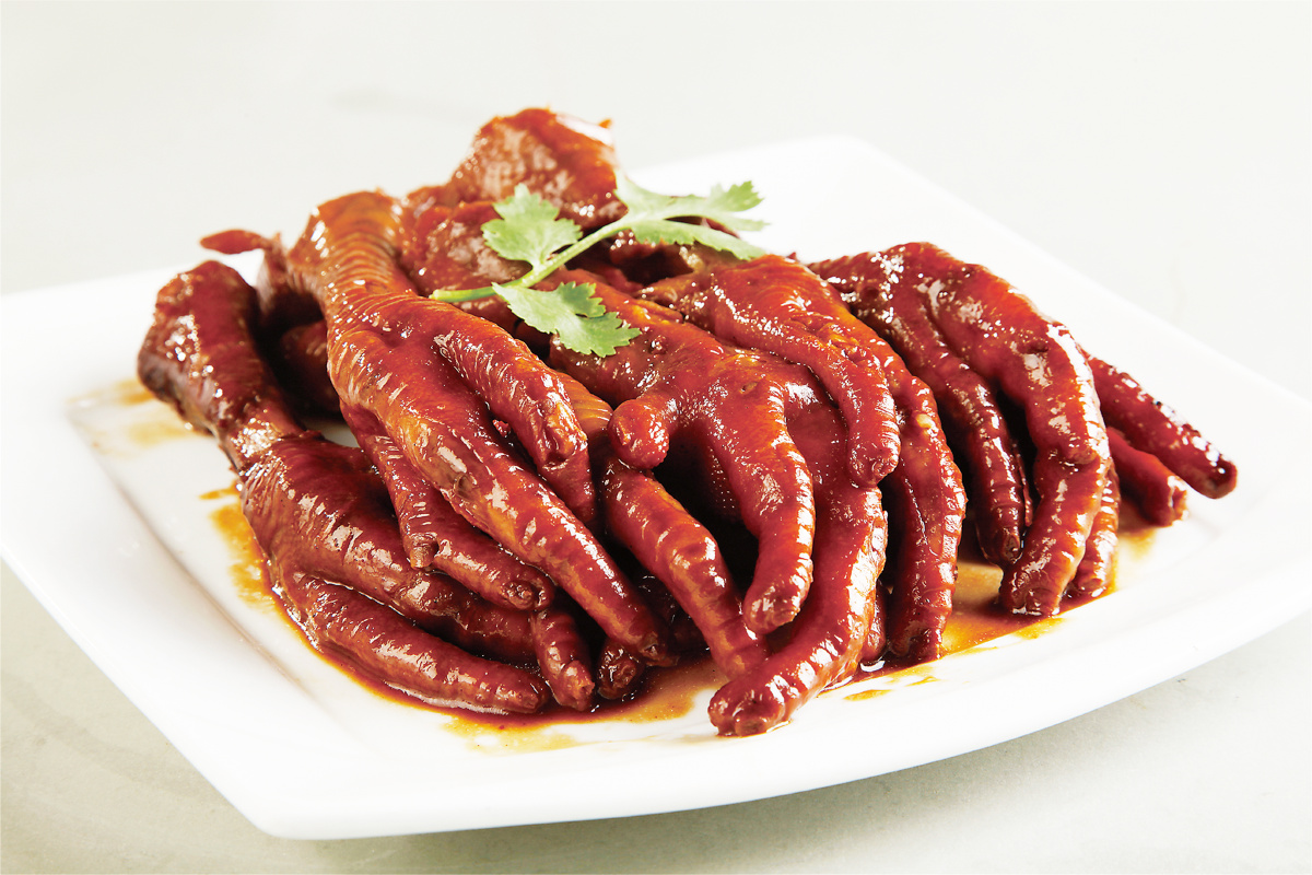 五香卤鸡爪