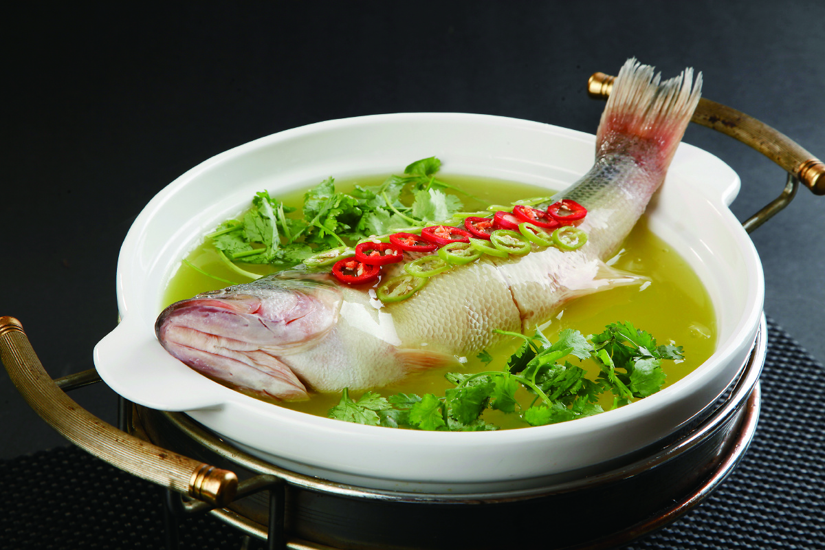 清汤鲈鱼