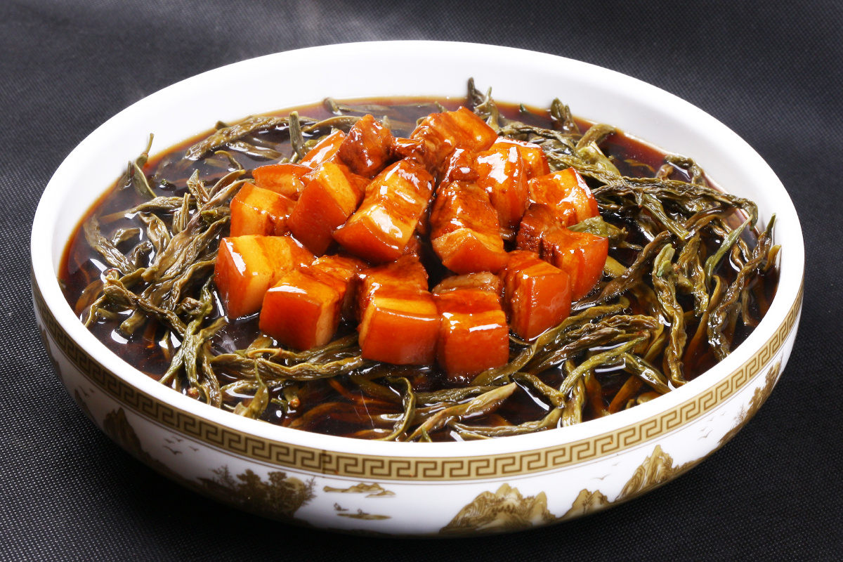 干豆角炖红烧肉