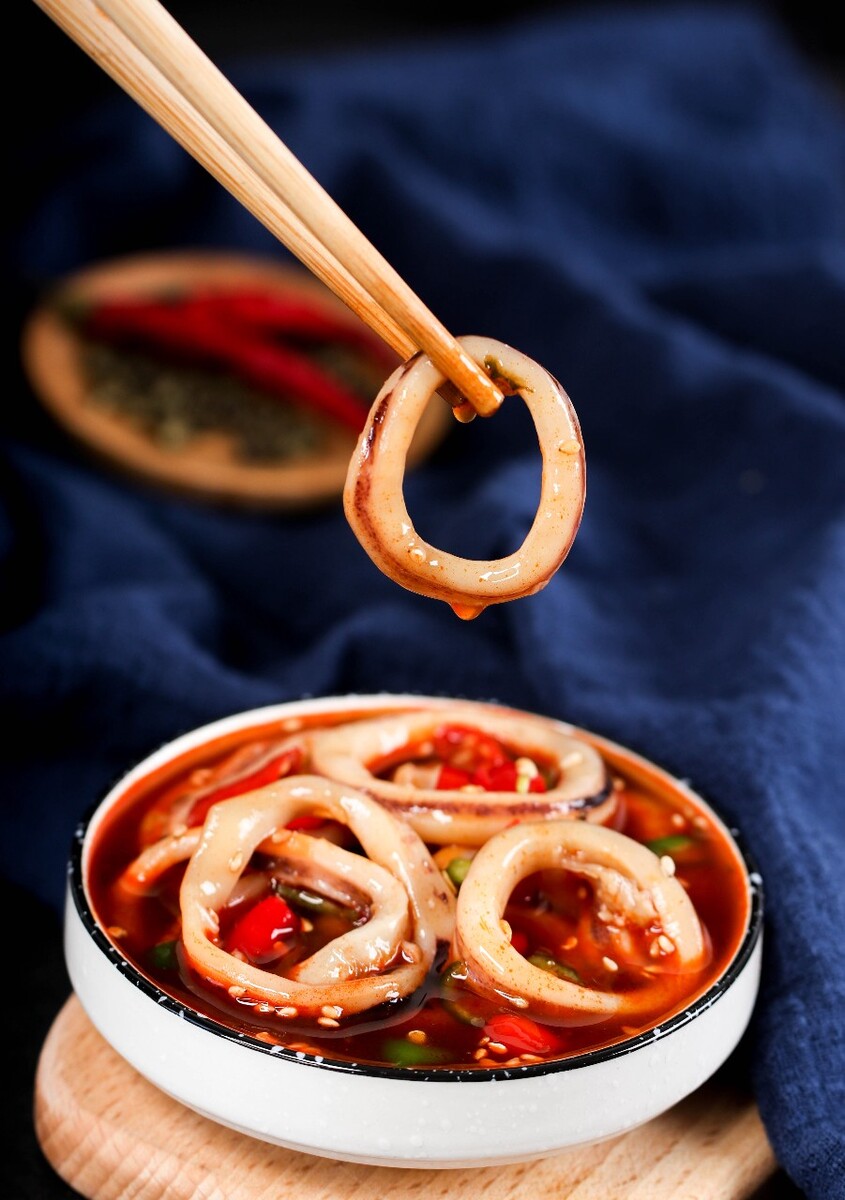香辣鱿鱼圈