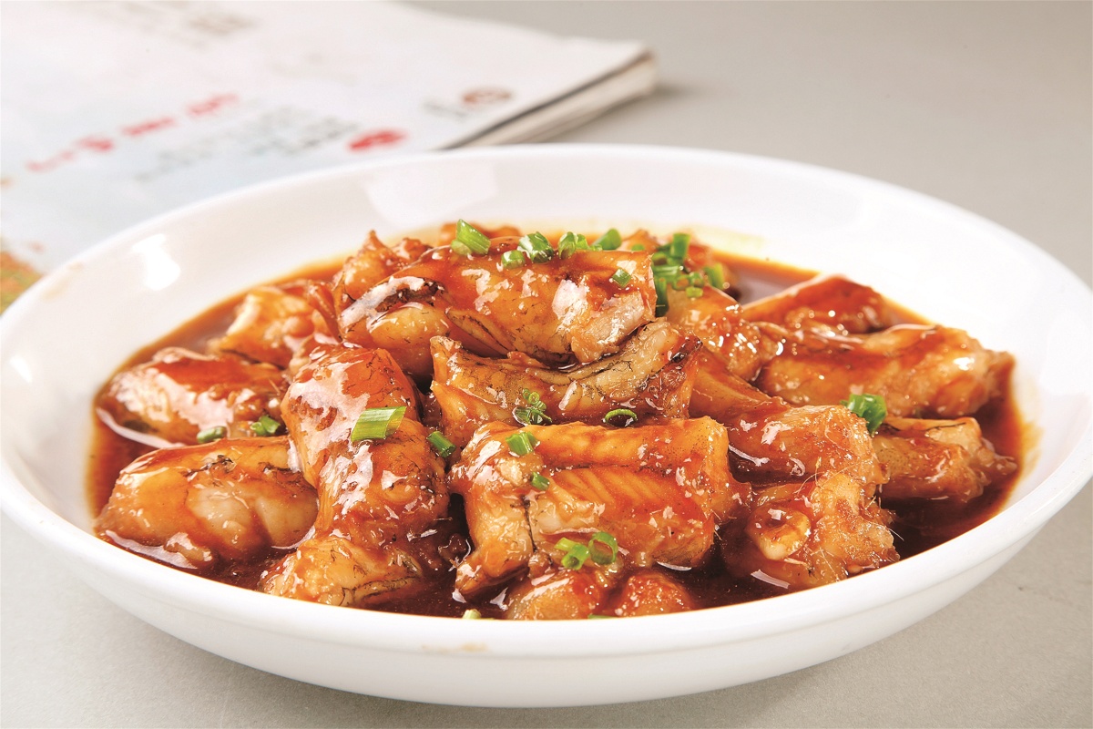 酱烧鱼块