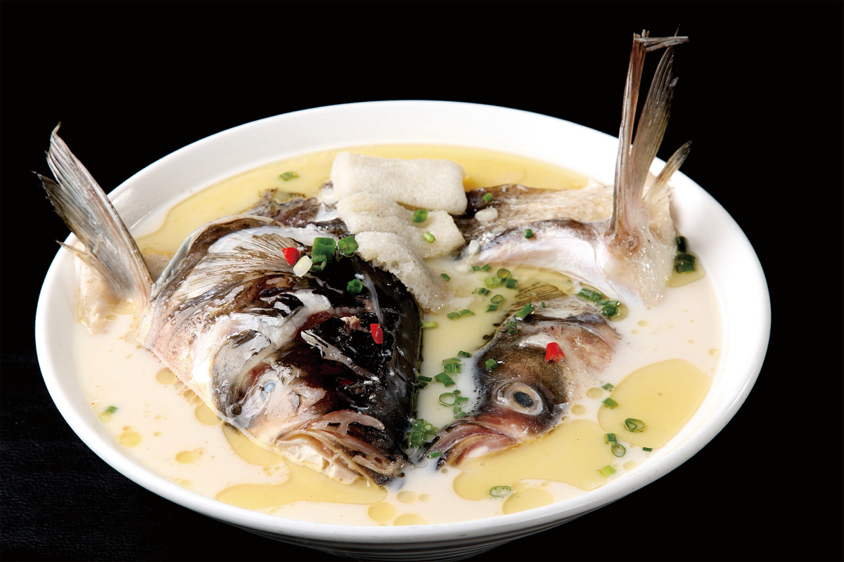 1/132养生鱼头鱼头清炖鱼头美食美味味道滋补健康回味#风味还没有人