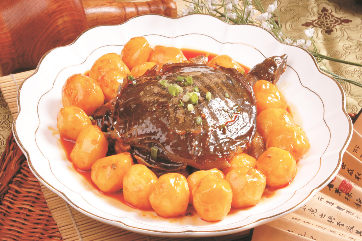 土豆烧甲鱼