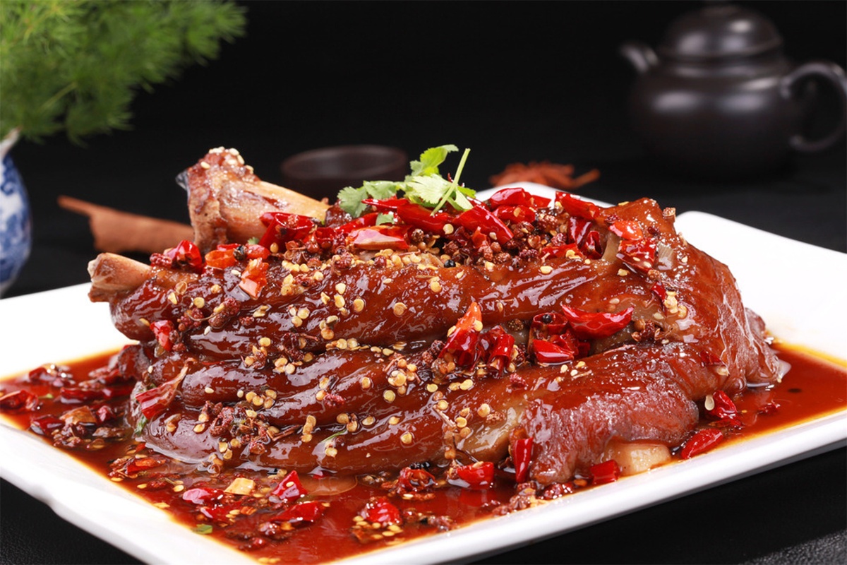 麻辣肘子