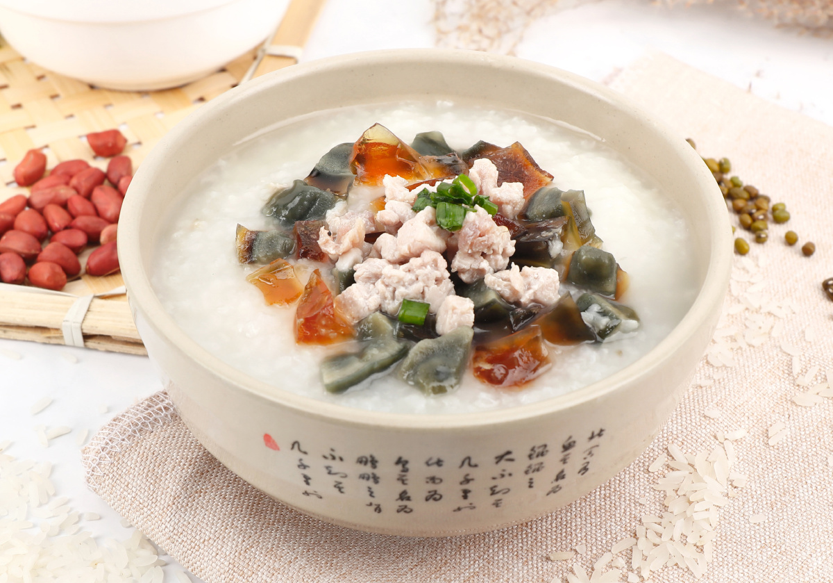 皮蛋廋肉粥