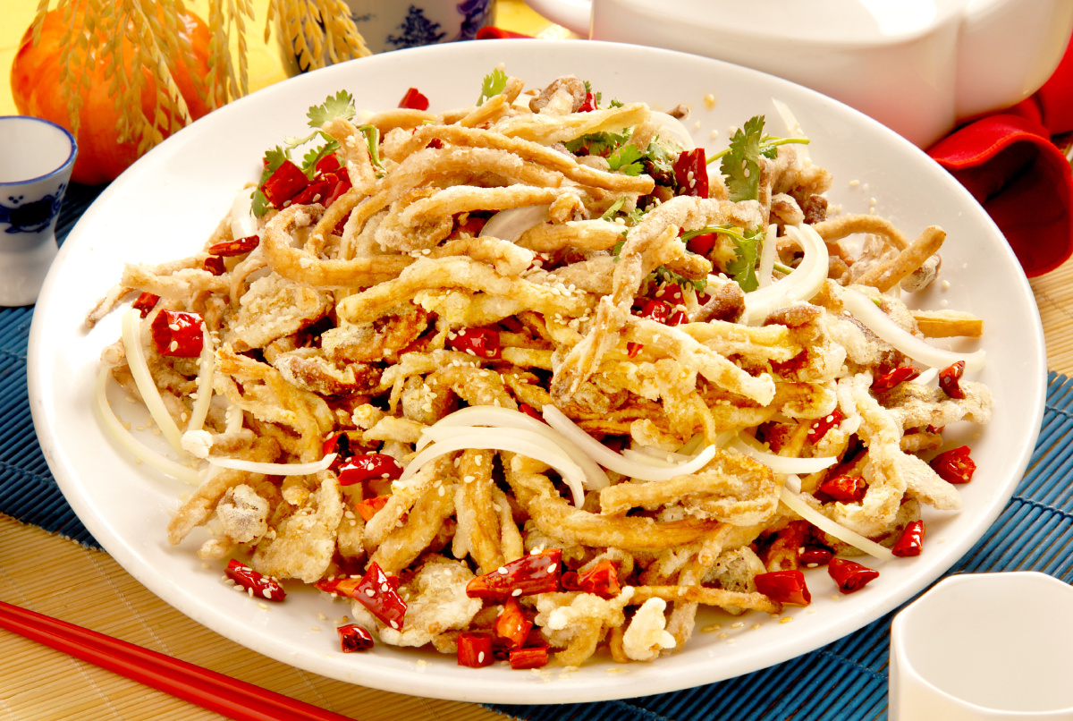 香酥平菇 - 唐唐风 - 图虫