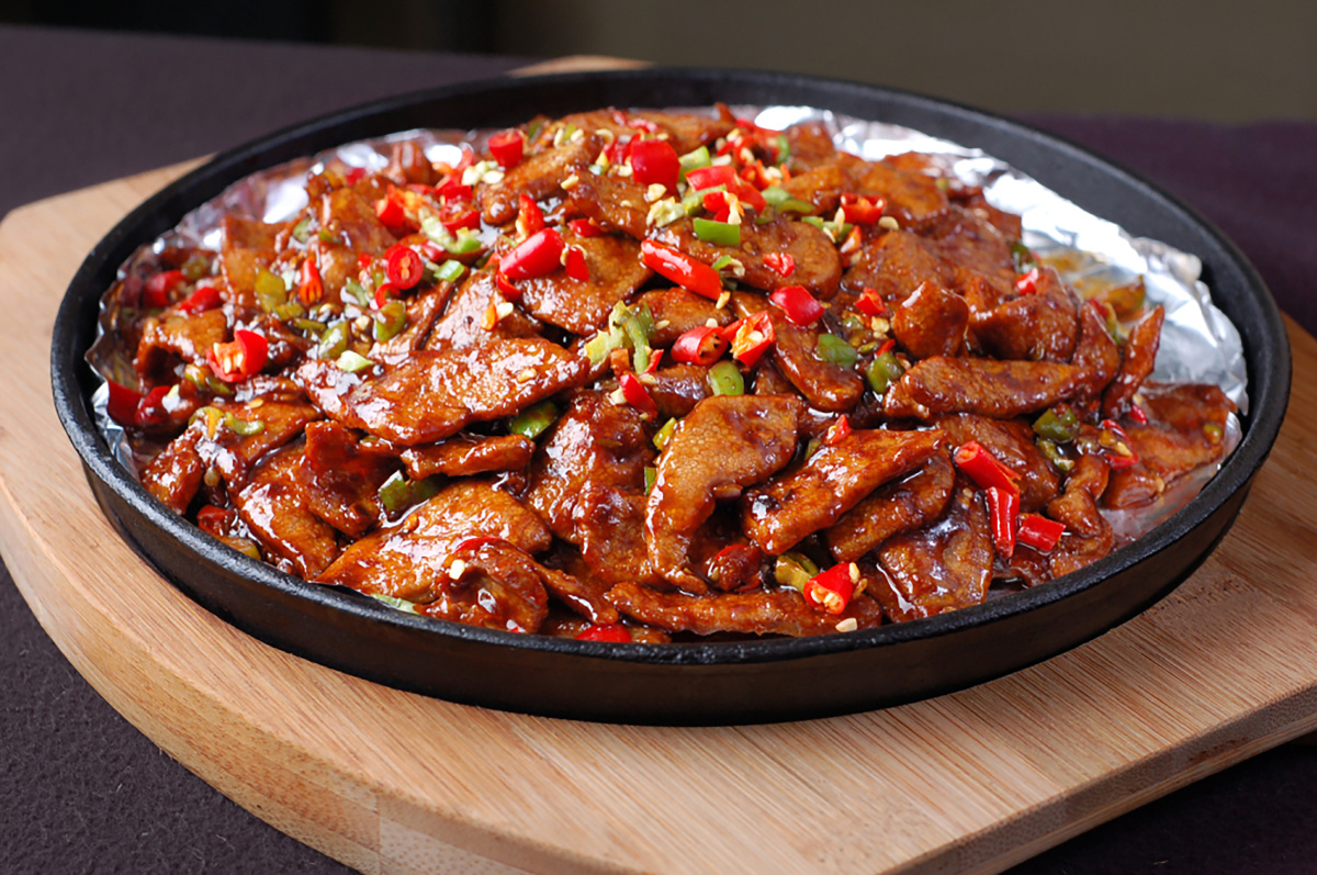 铁板猪肝 - 唐唐风 - 图虫