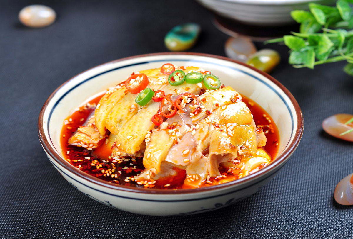 口水鸡今日份美食随手拍川味#川菜麻辣鸡#凉菜精品凉菜回味营养健康您