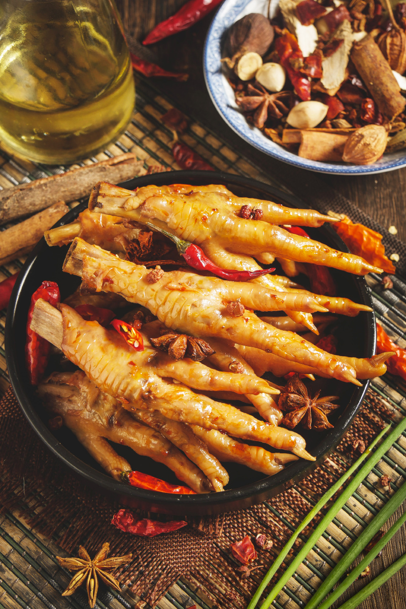 五香鸡爪
